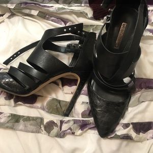 BCBG black heels
